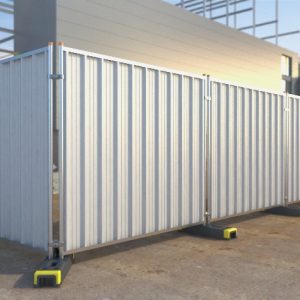 Hoarding Panel BUNDLE OFF 58 SETS (Galvanised Finish - 2.1Mtr wide x 2.0Mtr high) -0
