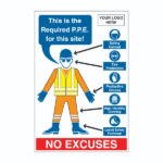 P.P.E Requirement Sign