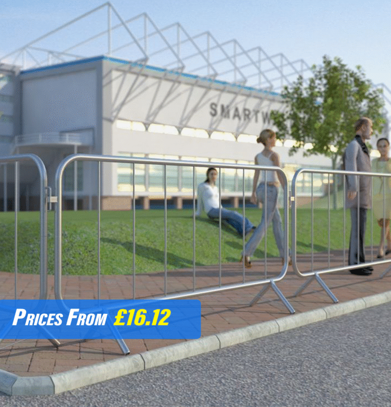 Fixed Leg2 Trade Fixed Leg Barrier 2.3m Wide - Fence UK