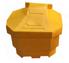 Pallet of Grit Bins 12 Cuft (8no per Pallet)